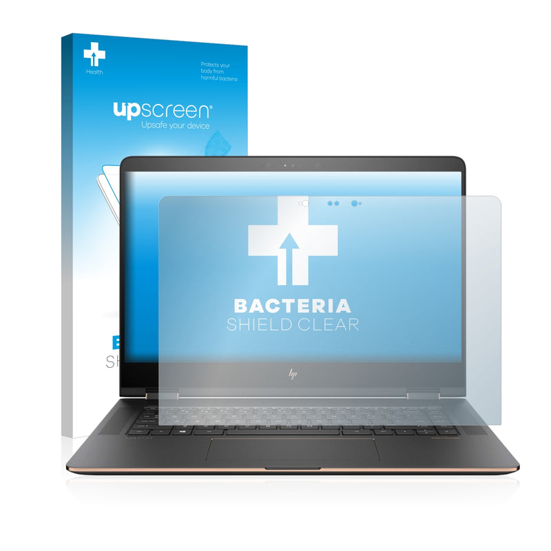upscreen Bacteria Shield Clear Premium Antibacterial Screen Protector for HP Spectre x360 15-bl031ng