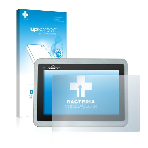 upscreen Bacteria Shield Clear Premium Antibacterial Screen Protector for 4Logistic MS807N MK2