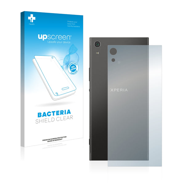 upscreen Bacteria Shield Clear Premium Antibacterial Screen Protector for Sony Xperia XA1 Ultra (Back)