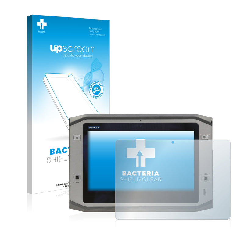 upscreen Bacteria Shield Clear Premium Antibacterial Screen Protector for Advantech PWS-870