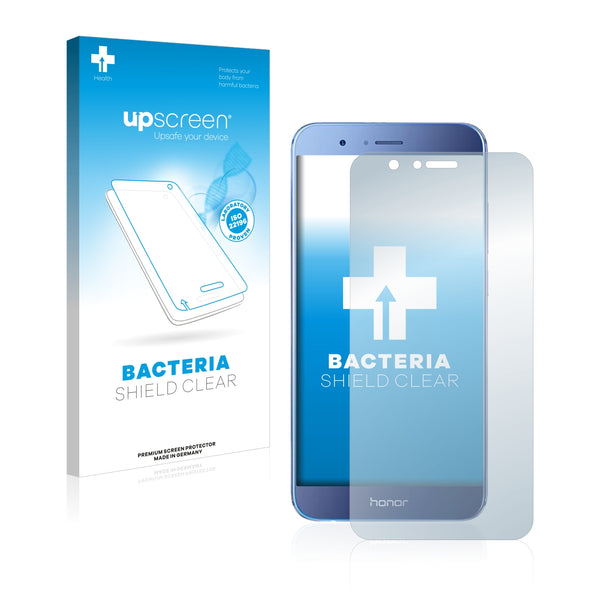 upscreen Bacteria Shield Clear Premium Antibacterial Screen Protector for Honor 8 Pro