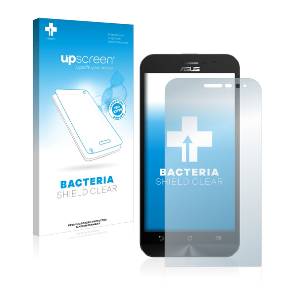upscreen Bacteria Shield Clear Premium Antibacterial Screen Protector for Asus ZenFone Go ZB500KL
