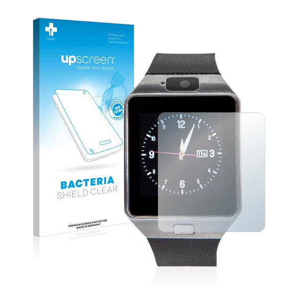 upscreen Bacteria Shield Clear Premium Antibacterial Screen Protector for GoClever Chronos Connect 2