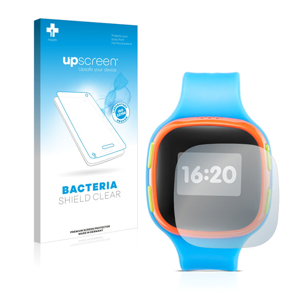 upscreen Bacteria Shield Clear Premium Antibacterial Screen Protector for Alcatel Care Time
