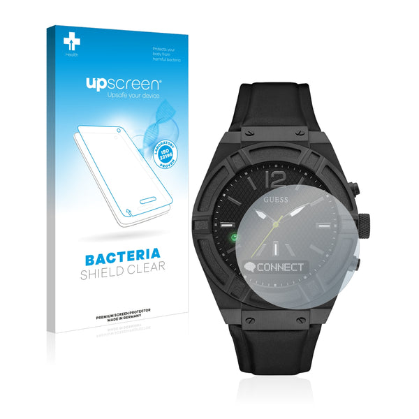 upscreen Bacteria Shield Clear Premium Antibacterial Screen Protector for Guess Connect 41