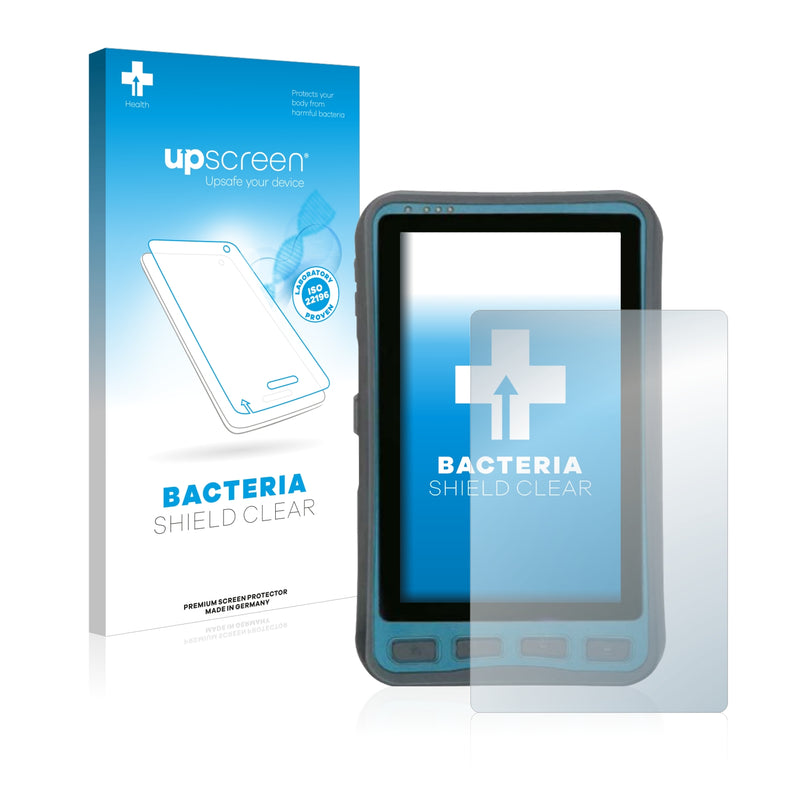 upscreen Bacteria Shield Clear Premium Antibacterial Screen Protector for Bartec Lumen X7