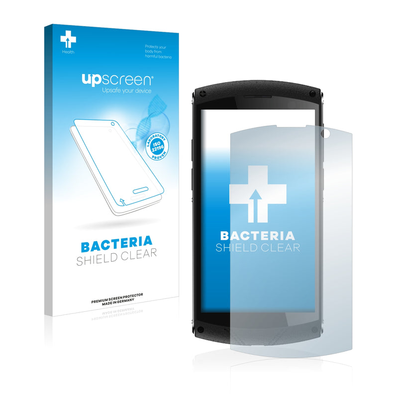 upscreen Bacteria Shield Clear Premium Antibacterial Screen Protector for iMan Victor