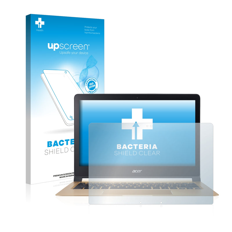 upscreen Bacteria Shield Clear Premium Antibacterial Screen Protector for Acer Swift 7