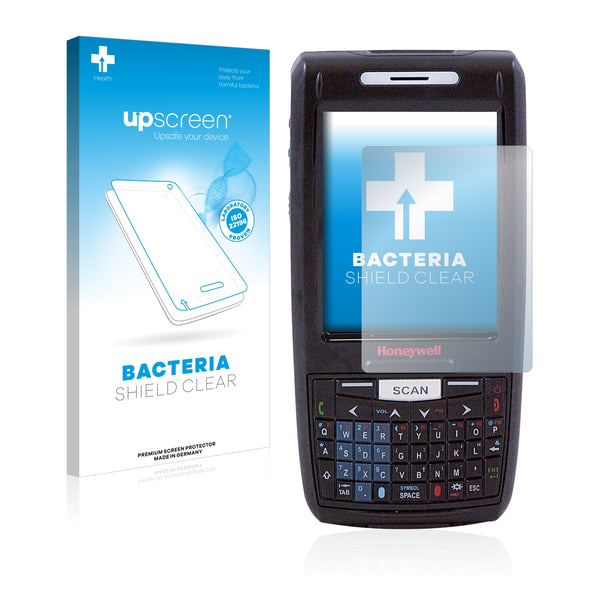 upscreen Bacteria Shield Clear Premium Antibacterial Screen Protector for Honeywell Dolphin 7800