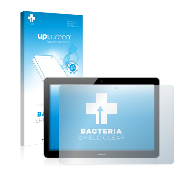 upscreen Bacteria Shield Clear Premium Antibacterial Screen Protector for Huawei MediaPad T3 10