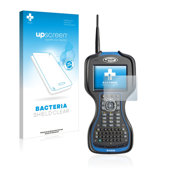 upscreen Bacteria Shield Clear Premium Antibacterial Screen Protector for Spectra Precision Ranger 3