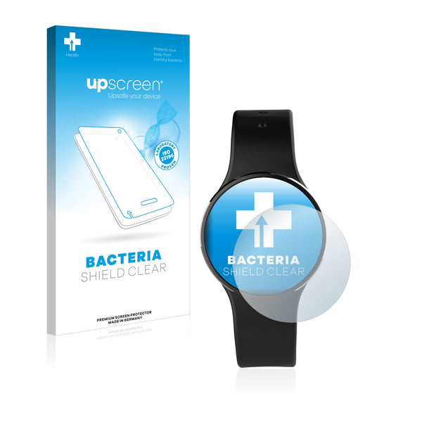 upscreen Bacteria Shield Clear Premium Antibacterial Screen Protector for MyKronoz ZeCircle 2