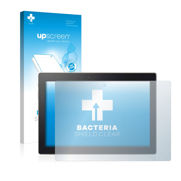 upscreen Bacteria Shield Clear Premium Antibacterial Screen Protector for Lenovo Tab3 10 Plus