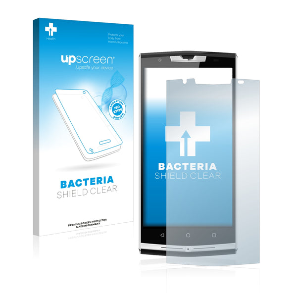 upscreen Bacteria Shield Clear Premium Antibacterial Screen Protector for Oukitel K10000 Pro