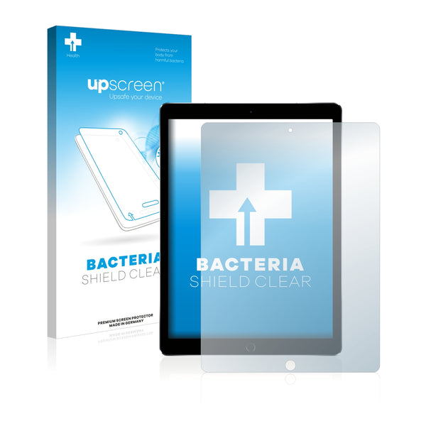 upscreen Bacteria Shield Clear Premium Antibacterial Screen Protector for Apple iPad Pro 12.9 2017