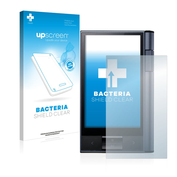 upscreen Bacteria Shield Clear Premium Antibacterial Screen Protector for Astell&Kern AK KANN