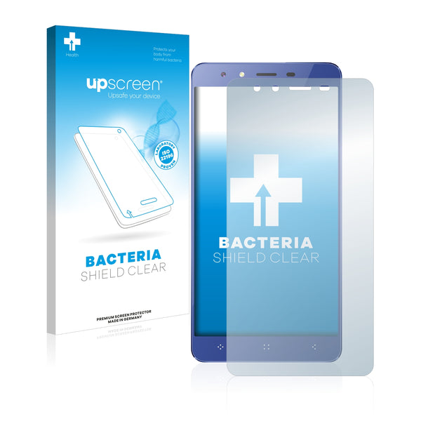 upscreen Bacteria Shield Clear Premium Antibacterial Screen Protector for Elephone C1