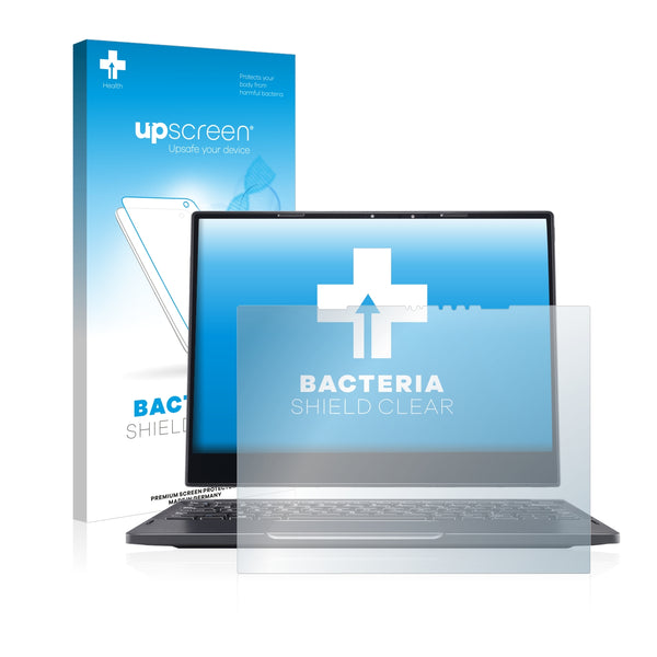 upscreen Bacteria Shield Clear Premium Antibacterial Screen Protector for Dell Latitude 7285