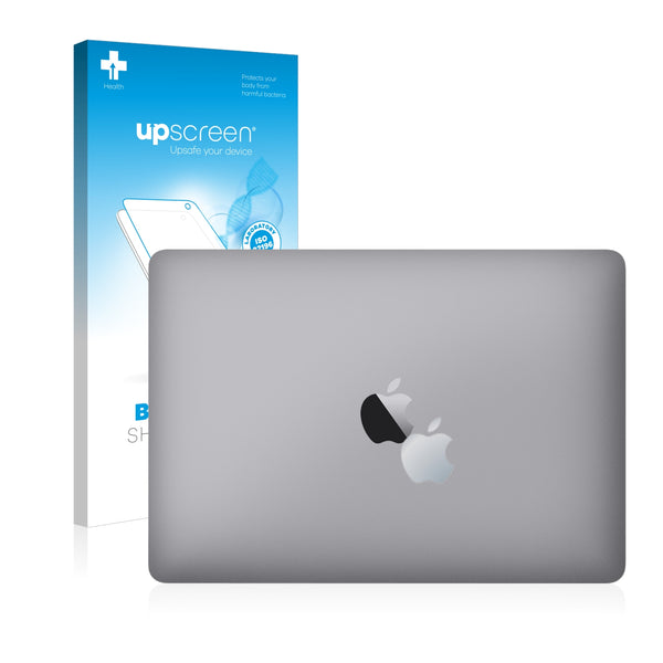 upscreen Bacteria Shield Clear Premium Antibacterial Screen Protector for Apple MacBook Pro 15 2016 (Logo)