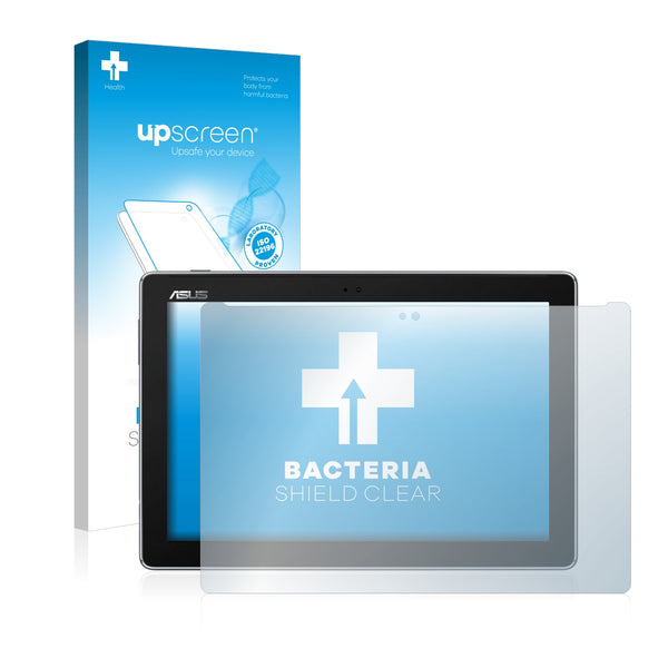 upscreen Bacteria Shield Clear Premium Antibacterial Screen Protector for Asus ZenPad 10 Z301MFL