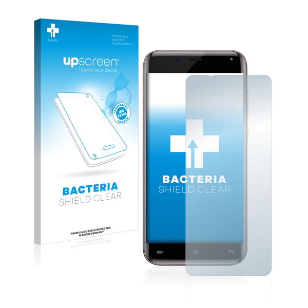 upscreen Bacteria Shield Clear Premium Antibacterial Screen Protector for Cubot Magic