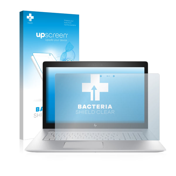 upscreen Bacteria Shield Clear Premium Antibacterial Screen Protector for HP Envy 17 2017