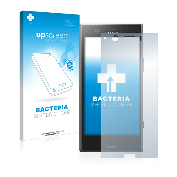 upscreen Bacteria Shield Clear Premium Antibacterial Screen Protector for Sony Xperia XZ1 Compact