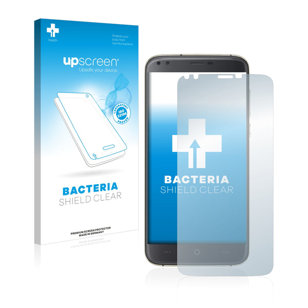 upscreen Bacteria Shield Clear Premium Antibacterial Screen Protector for Doogee X30