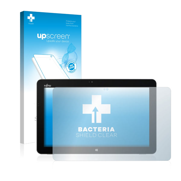 upscreen Bacteria Shield Clear Premium Antibacterial Screen Protector for Fujitsu Stylistic R726