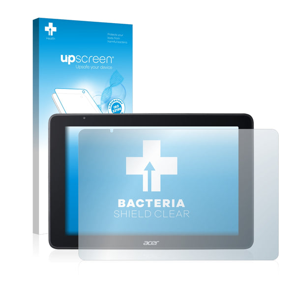 upscreen Bacteria Shield Clear Premium Antibacterial Screen Protector for Acer One 10 S1003