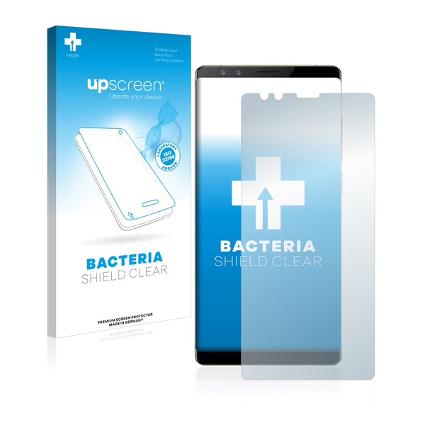 upscreen Bacteria Shield Clear Premium Antibacterial Screen Protector for ZTE Nubia Z17s