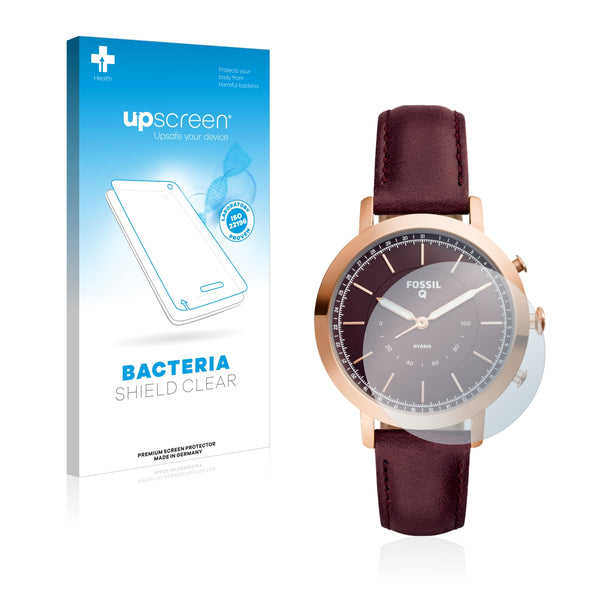 upscreen Bacteria Shield Clear Premium Antibacterial Screen Protector for Fossil Q Neely