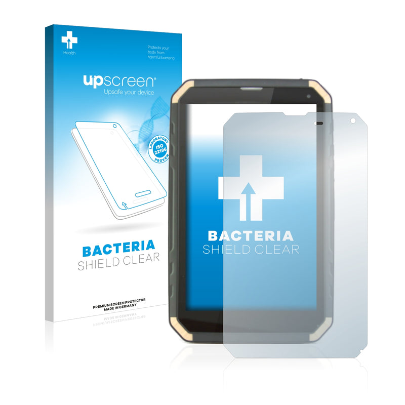 upscreen Bacteria Shield Clear Premium Antibacterial Screen Protector for Raptor R8