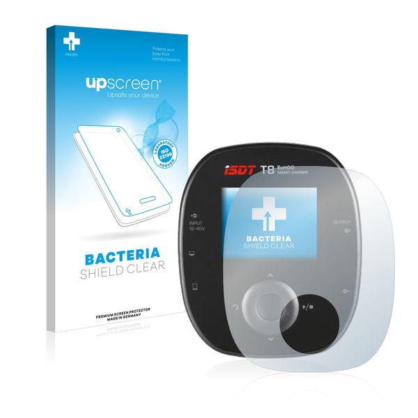 upscreen Bacteria Shield Clear Premium Antibacterial Screen Protector for ISDT T8
