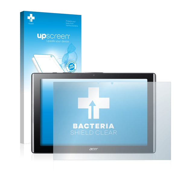 upscreen Bacteria Shield Clear Premium Antibacterial Screen Protector for Acer Iconia One 10 B3-A40