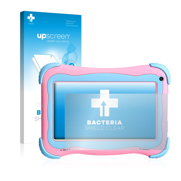 upscreen Bacteria Shield Clear Premium Antibacterial Screen Protector for Yuntab Q91