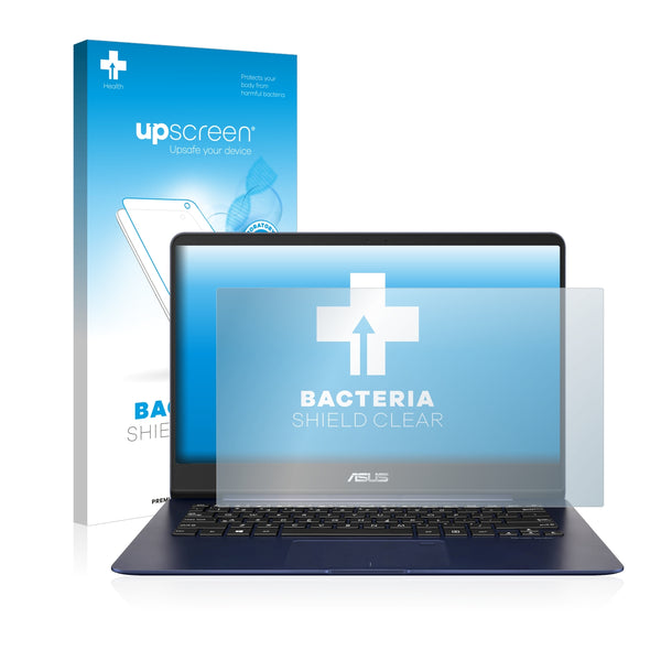 upscreen Bacteria Shield Clear Premium Antibacterial Screen Protector for Asus Zenbook UX430