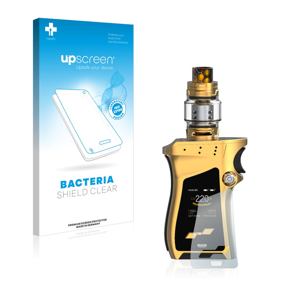 upscreen Bacteria Shield Clear Premium Antibacterial Screen Protector for Smok Mag (Left-Handed)