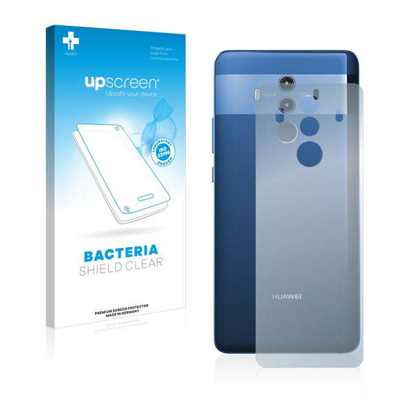 upscreen Bacteria Shield Clear Premium Antibacterial Screen Protector for Huawei Mate 10 Pro (Back)