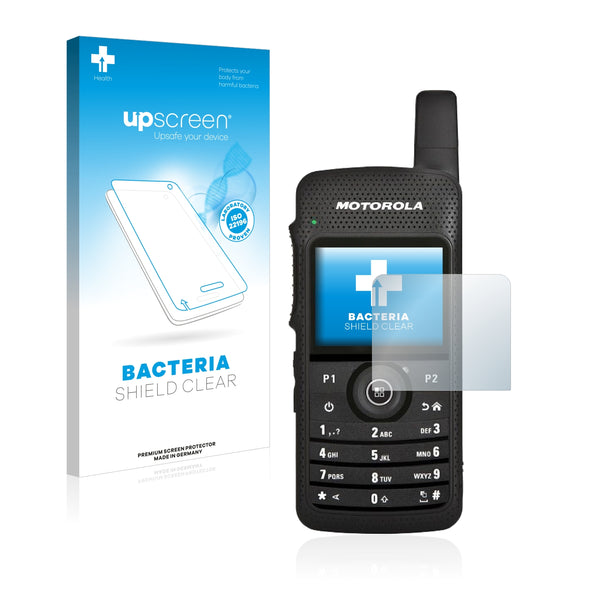 upscreen Bacteria Shield Clear Premium Antibacterial Screen Protector for Motorola SL4000