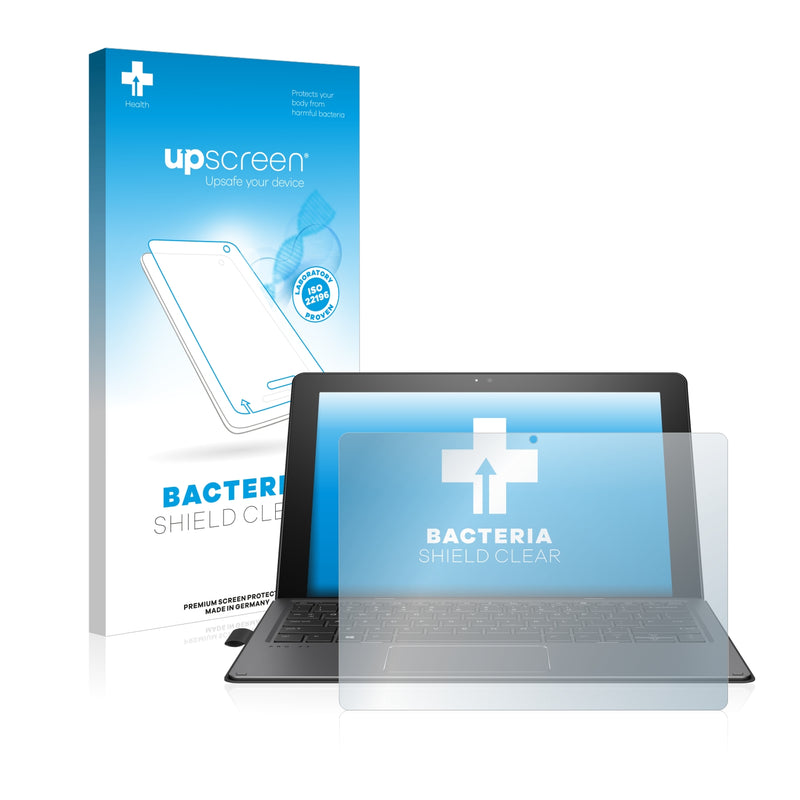 upscreen Bacteria Shield Clear Premium Antibacterial Screen Protector for HP Pro x2 612 G2