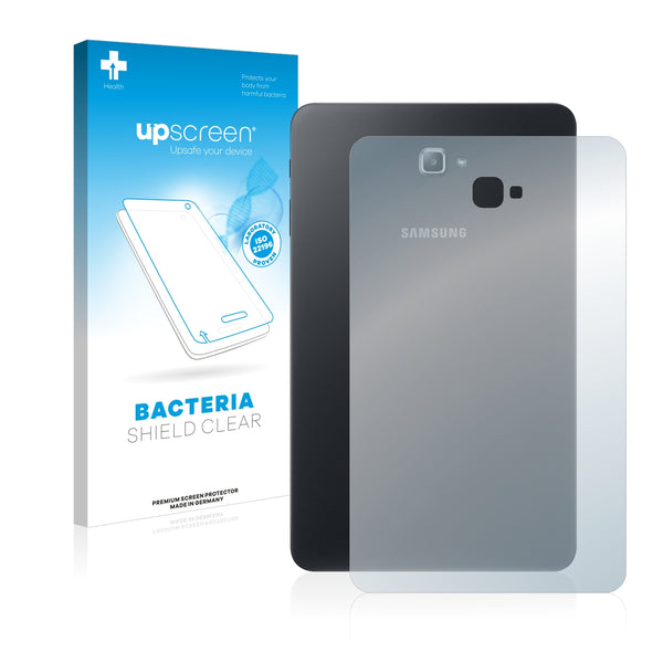 upscreen Bacteria Shield Clear Premium Antibacterial Screen Protector for Samsung Galaxy Tab A 10.1 SM-T585 2016 (Back)