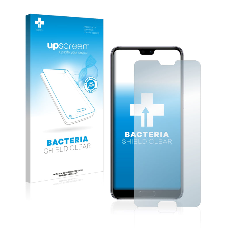 upscreen Bacteria Shield Clear Premium Antibacterial Screen Protector for Huawei P20 Pro