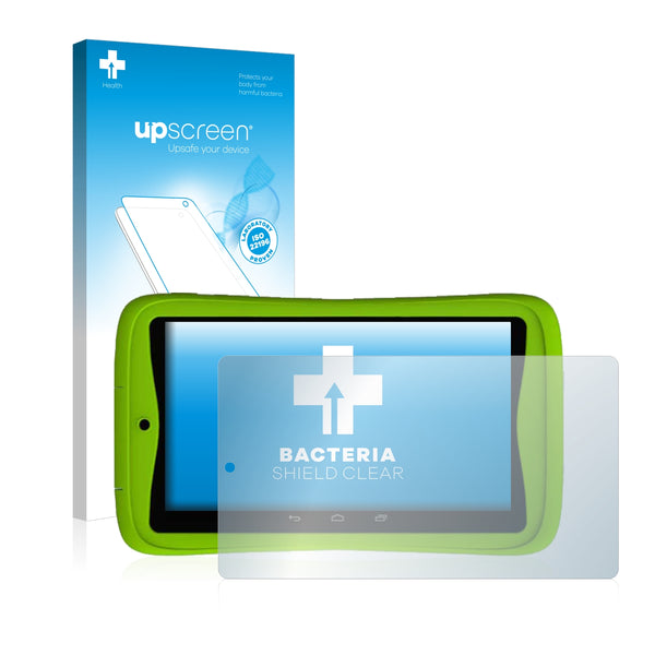 upscreen Bacteria Shield Clear Premium Antibacterial Screen Protector for Tablette Gulli V3