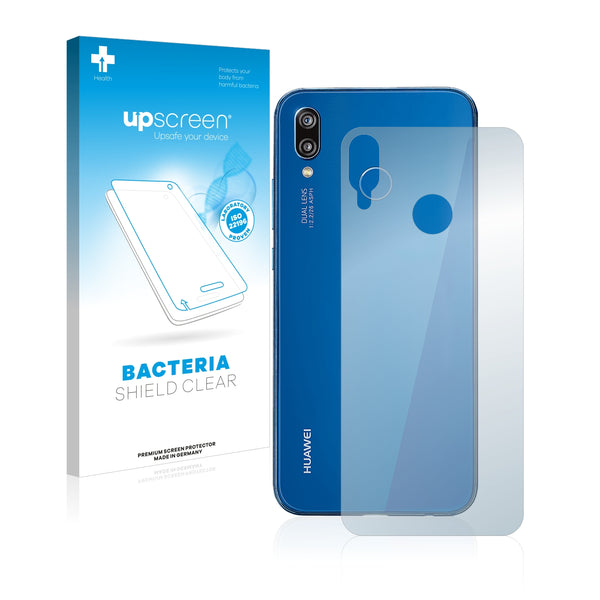 upscreen Bacteria Shield Clear Premium Antibacterial Screen Protector for Huawei P20 lite 2018 (Back)