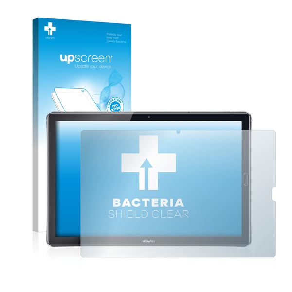 upscreen Bacteria Shield Clear Premium Antibacterial Screen Protector for Huawei MediaPad M5 10.8