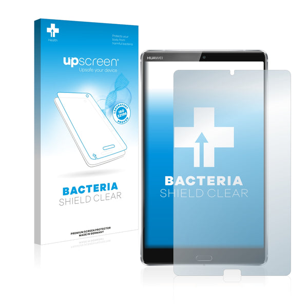 upscreen Bacteria Shield Clear Premium Antibacterial Screen Protector for Huawei MediaPad M5 8.4