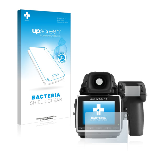 upscreen Bacteria Shield Clear Premium Antibacterial Screen Protector for Hasselblad H6D-400C MS