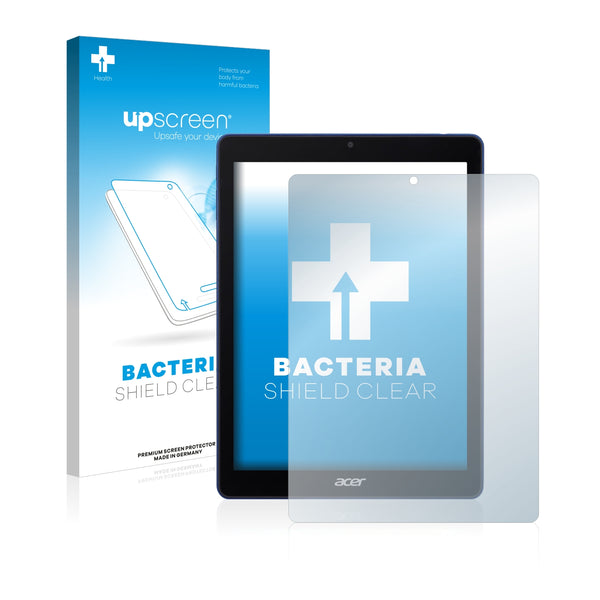 upscreen Bacteria Shield Clear Premium Antibacterial Screen Protector for Acer Chromebook Tab 10