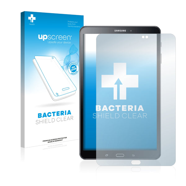 upscreen Bacteria Shield Clear Premium Antibacterial Screen Protector for Samsung Galaxy Tab A 10.1 2018 SM-T580